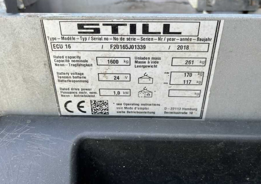 Still ECU16 - Pallet truck: picture 4 Still ECU16 - Pallet truck: picture 4
