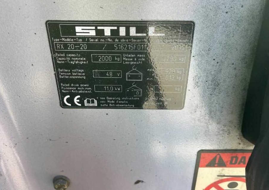 Still RX20-20 - Electric forklift: picture 4 Still RX20-20 - Electric forklift: picture 4