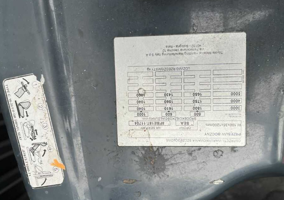 Toyota 8FBE18T - Electric forklift: picture 5 Toyota 8FBE18T - Electric forklift: picture 5