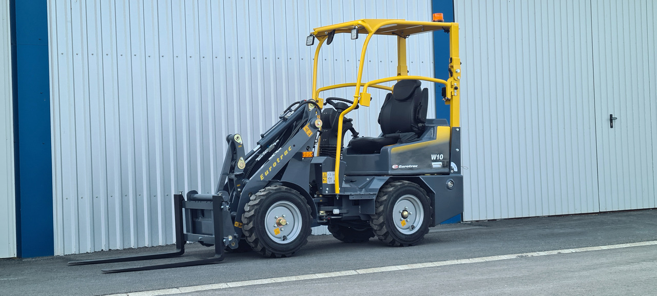 Eurotrac W10 Radlader Hoflader - Compact loader: picture 1 Eurotrac W10 Radlader Hoflader - Compact loader: picture 1