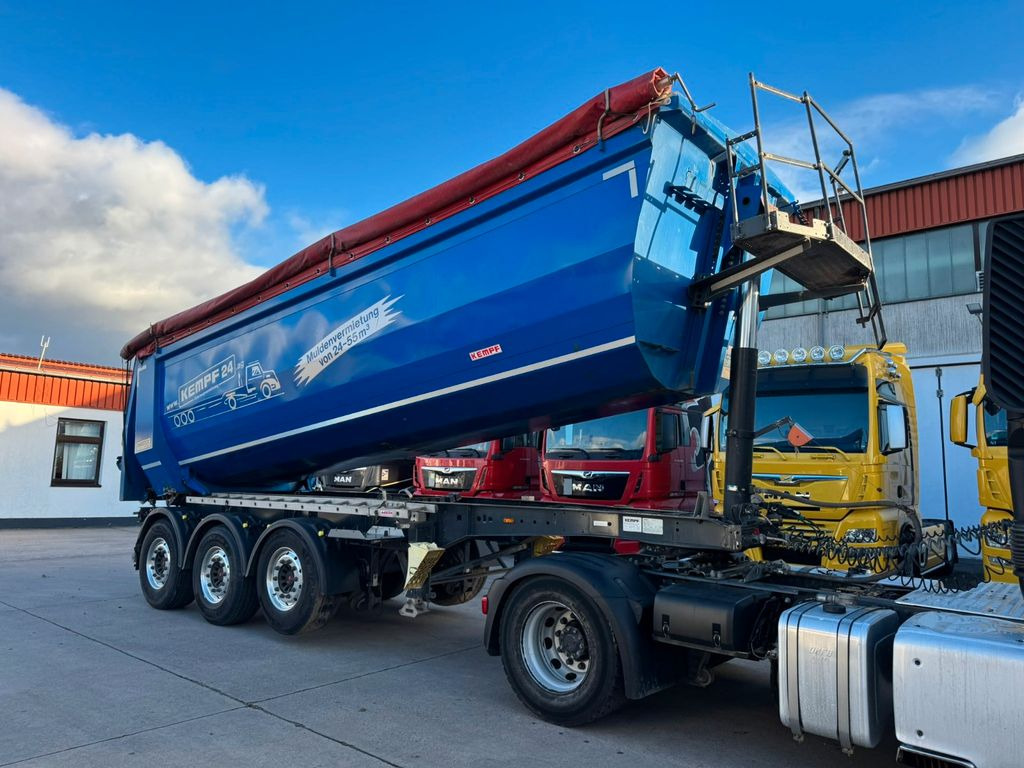 Kempf SKM 31 KUBIK *ALU-MULDE* LIFTACHSE*ALCOA*HARDOX* - Tipper semi-trailer: picture 1 Kempf SKM 31 KUBIK *ALU-MULDE* LIFTACHSE*ALCOA*HARDOX* - Tipper semi-trailer: picture 1