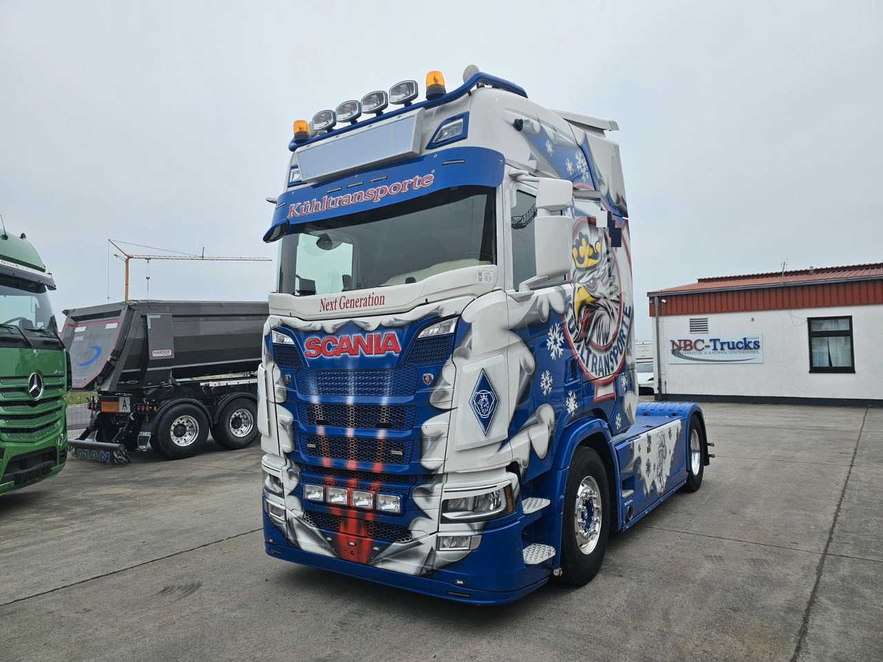 Scania S500 * NEBENANTRIEB * ACC * PARKCOOL * LEDER - Tractor unit: picture 1 Scania S500 * NEBENANTRIEB * ACC * PARKCOOL * LEDER - Tractor unit: picture 1