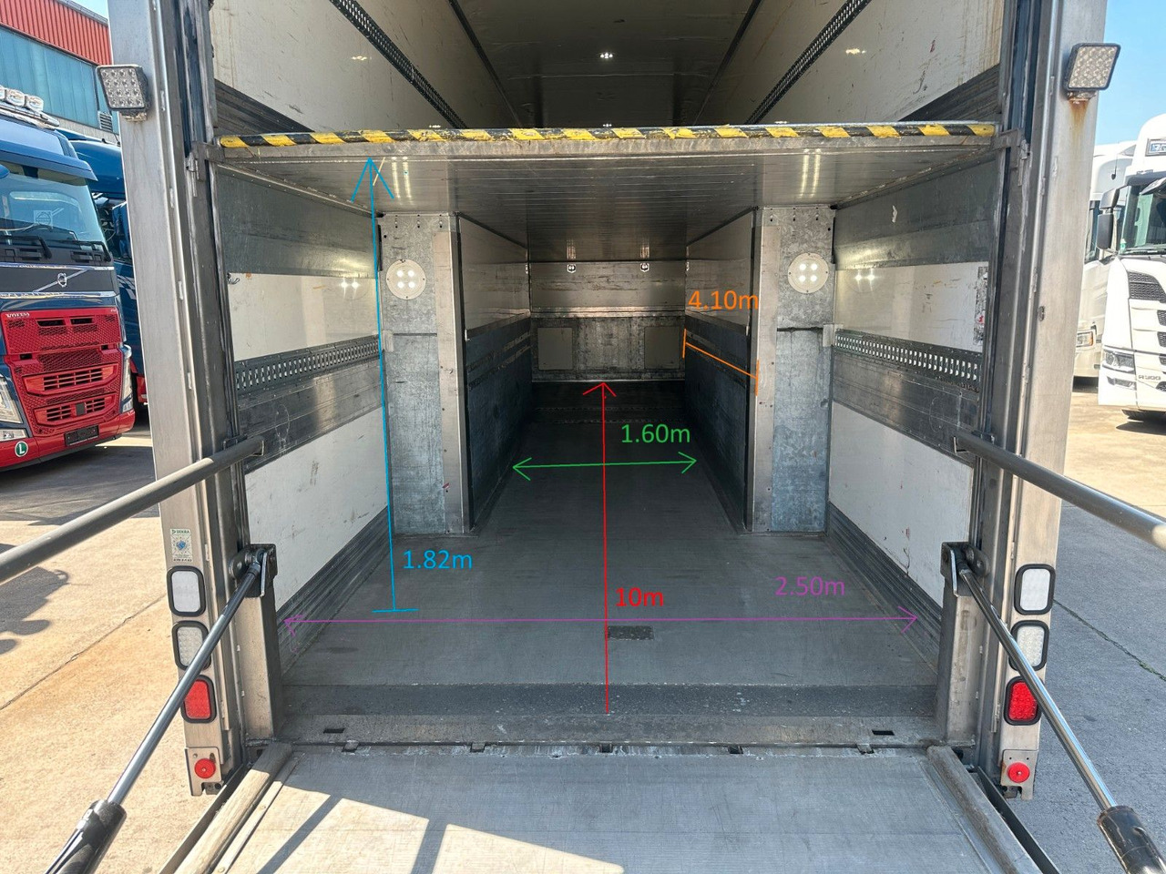 Closed box semi-trailer VAN ECK * DOUBLE-DECK * RENNSPORT * RACING *: picture 20