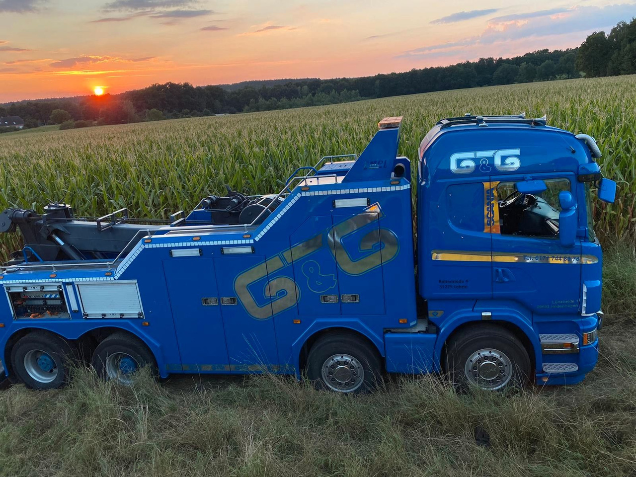 Scania EMPEL Berger - Tow truck: picture 3 Scania EMPEL Berger - Tow truck: picture 3