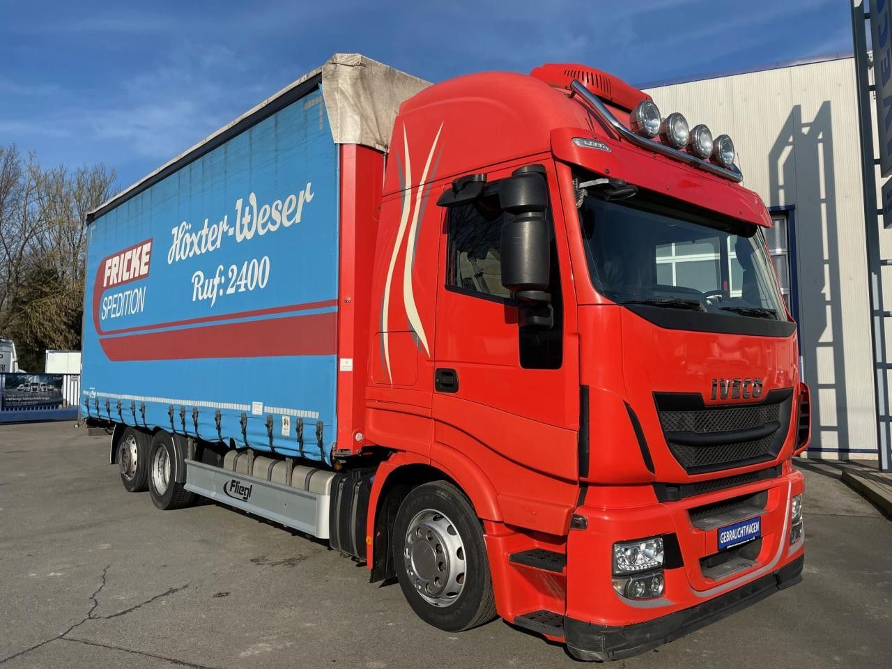 Iveco Stralis AS260S42Y/FP GV Euro6 Intarder Klima AHK - Curtainsider truck: picture 2 Iveco Stralis AS260S42Y/FP GV Euro6 Intarder Klima AHK - Curtainsider truck: picture 2