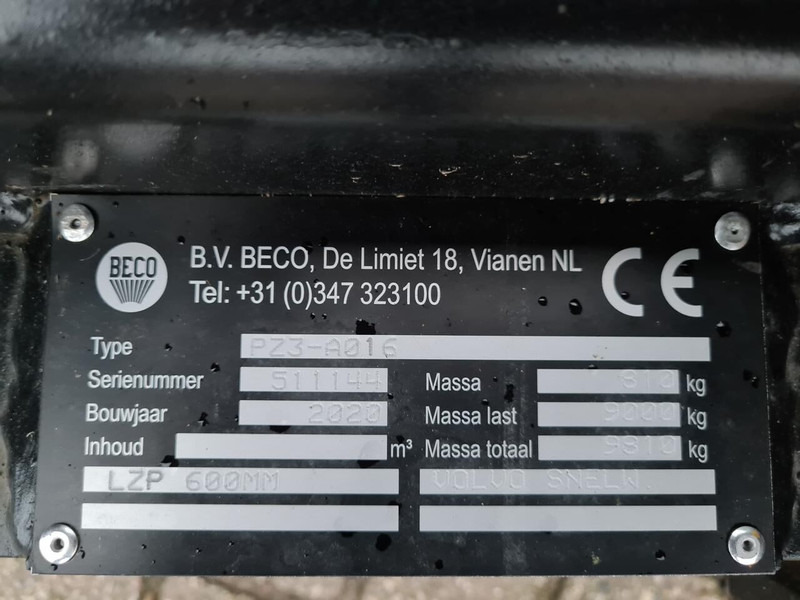 Beco palletvork LPZ3 - Forks for Material handling equipment: picture 4 Beco palletvork LPZ3 - Forks for Material handling equipment: picture 4