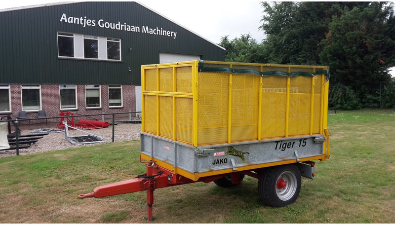 Jako tiger 15 met snipperopbouw - Tipper trailer: picture 1 Jako tiger 15 met snipperopbouw - Tipper trailer: picture 1