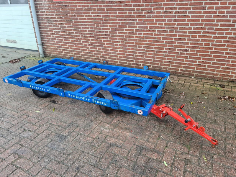 Onbekend Industriewagen - Container transporter/ Swap body trailer: picture 3 Onbekend Industriewagen - Container transporter/ Swap body trailer: picture 3