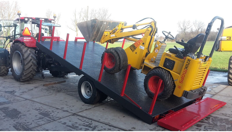 Oprijwagen 10 ton - Dropside/ Flatbed trailer: picture 2 Oprijwagen 10 ton - Dropside/ Flatbed trailer: picture 2