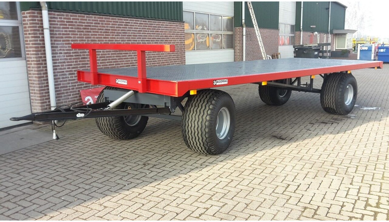 Transportwagen 12 ton - Dropside/ Flatbed trailer: picture 1 Transportwagen 12 ton - Dropside/ Flatbed trailer: picture 1