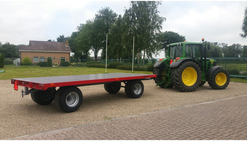 Balenwagen 10 ton - Dropside/ Flatbed trailer: picture 1 Balenwagen 10 ton - Dropside/ Flatbed trailer: picture 1