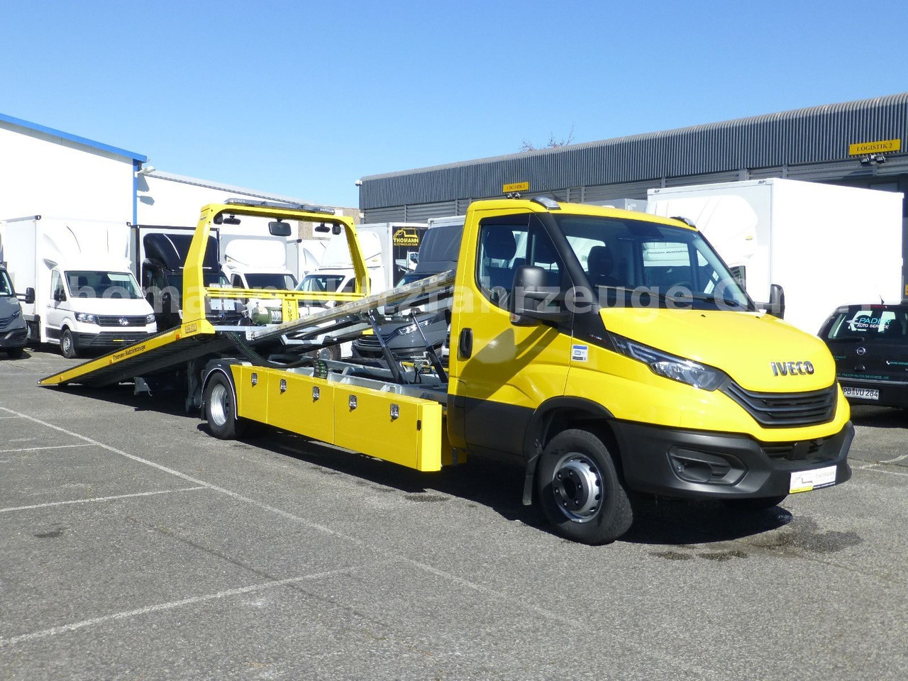 Iveco DAILY 72C18 Schiebeplateu Luftfed Navi - Tow truck: picture 1 Iveco DAILY 72C18 Schiebeplateu Luftfed Navi - Tow truck: picture 1