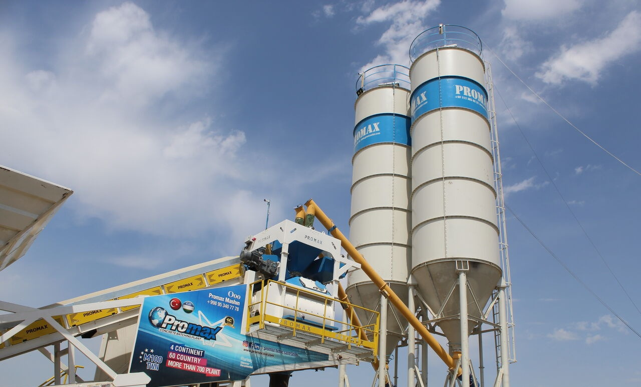 Promax 100 tons cement silo delivery from stock - Cement silo: picture 1 Promax 100 tons cement silo delivery from stock - Cement silo: picture 1