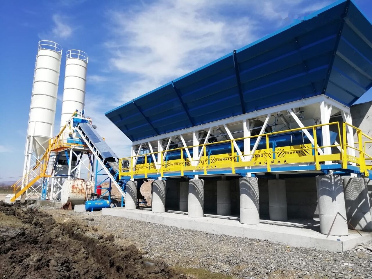 New Concrete plant Promax Compact Concrete Batching Plant PROMAX C60-SNG LINE (60m³/h): picture 7