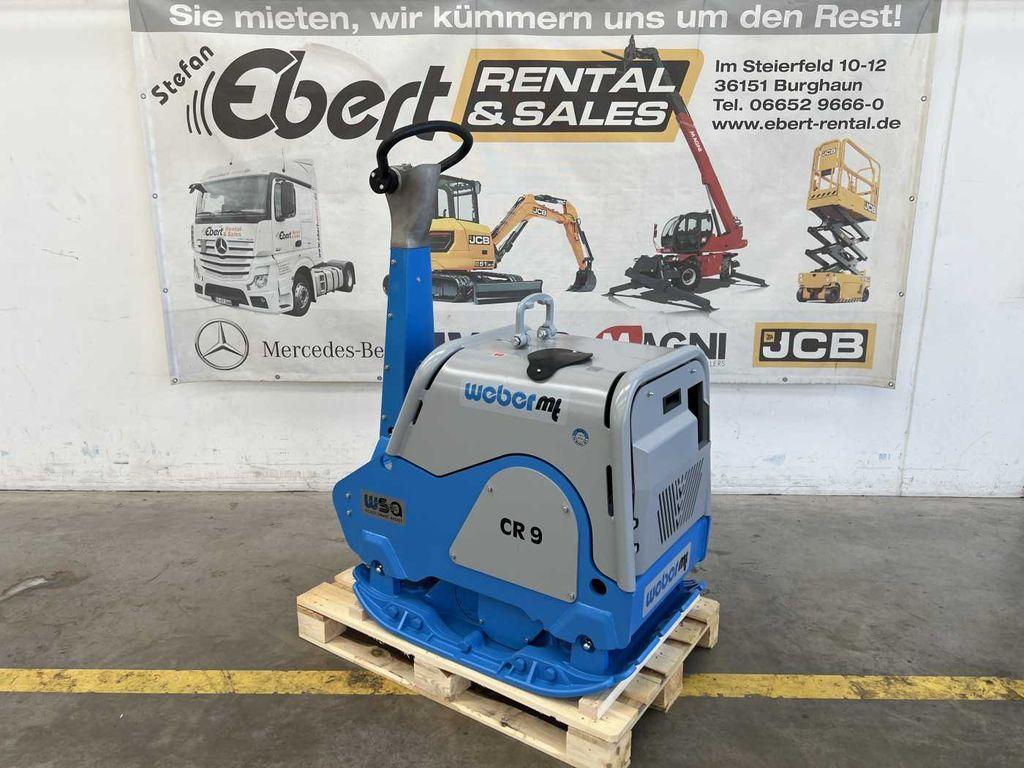 Weber CR 9 WSA Hatz-Diesel / 743 kg Rüttelplatte - Construction machinery: picture 1 Weber CR 9 WSA Hatz-Diesel / 743 kg Rüttelplatte - Construction machinery: picture 1