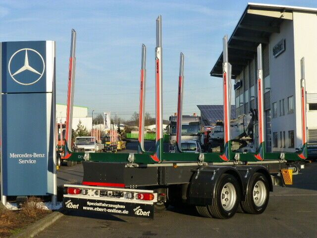 Ebert KHZA 18 Tandem-Kurzholz-Anhänger NEU Ebert KHZA 18 Tandem-Kurzholz-Anhänger NEU - Timber trailer: picture 3 Ebert KHZA 18 Tandem-Kurzholz-Anhänger NEU Ebert KHZA 18 Tandem-Kurzholz-Anhänger NEU - Timber trailer: picture 3