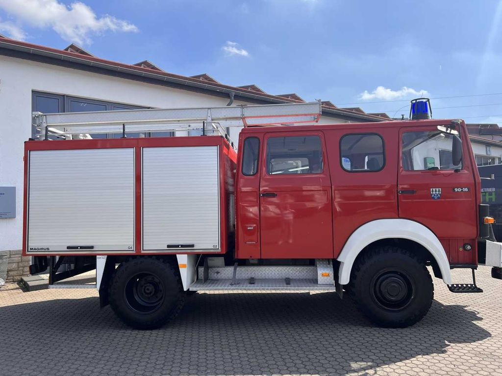 Fire truck Iveco 90-16 AW 4x4 LF8 Feuerwehr Standheizung 9 Sitze: picture 8