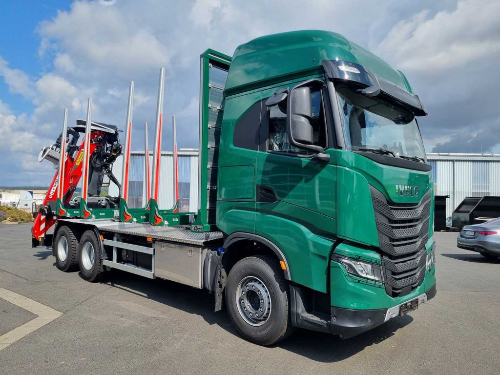 Iveco X-WAY AS300X57ZP ON+ 6x4 Palfinger Epsilon M12 Z Iveco X-WAY AS300X57ZP ON+ 6x4 Palfinger Epsilon M12 Z - Timber truck, Crane truck: picture 2 Iveco X-WAY AS300X57ZP ON+ 6x4 Palfinger Epsilon M12 Z Iveco X-WAY AS300X57ZP ON+ 6x4 Palfinger Epsilon M12 Z - Timber truck, Crane truck: picture 2