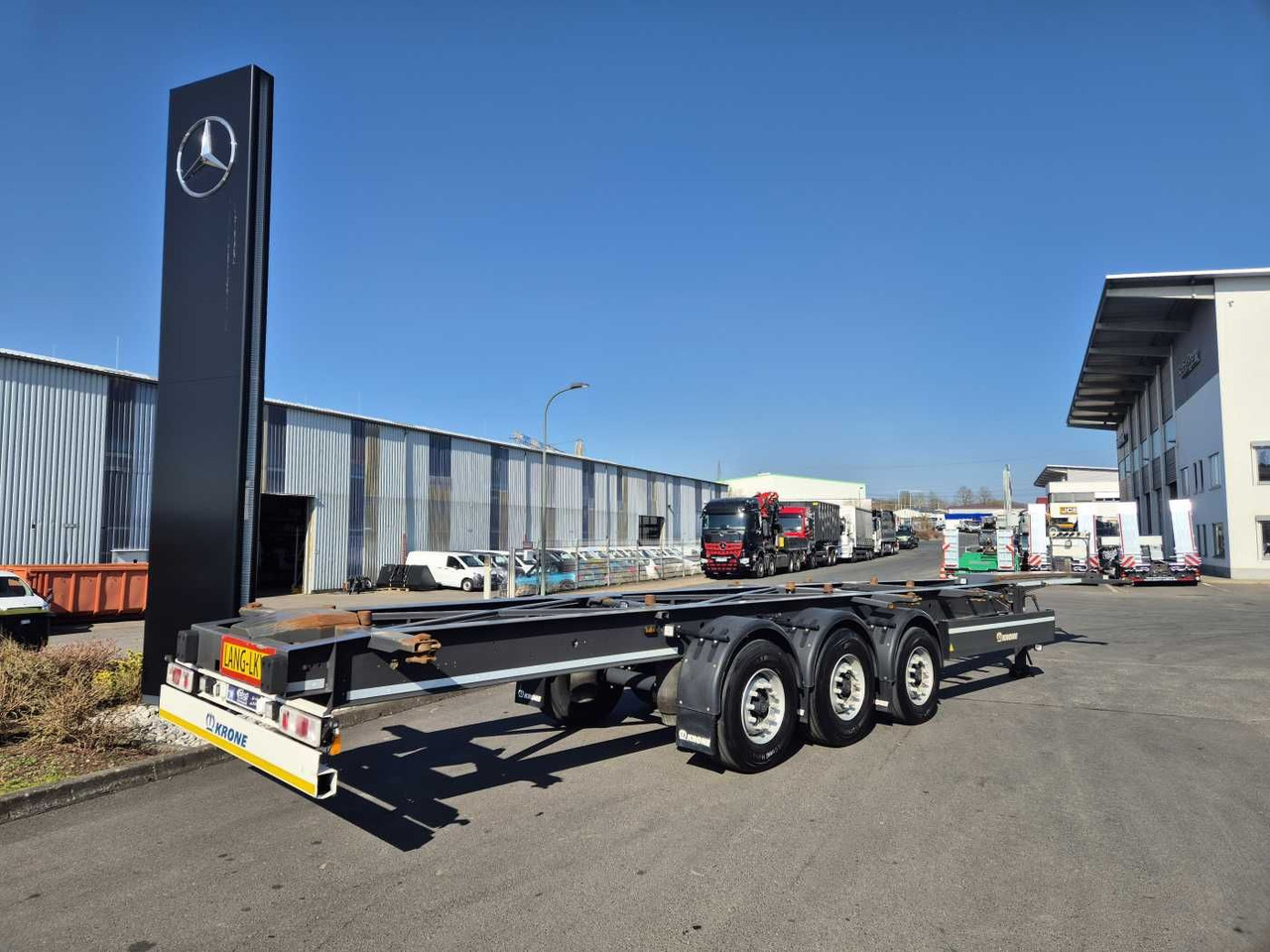 Krone SD BDF BPW-Achsen Liftachse mitte Container - Container transporter/ Swap body semi-trailer: picture 1 Krone SD BDF BPW-Achsen Liftachse mitte Container - Container transporter/ Swap body semi-trailer: picture 1