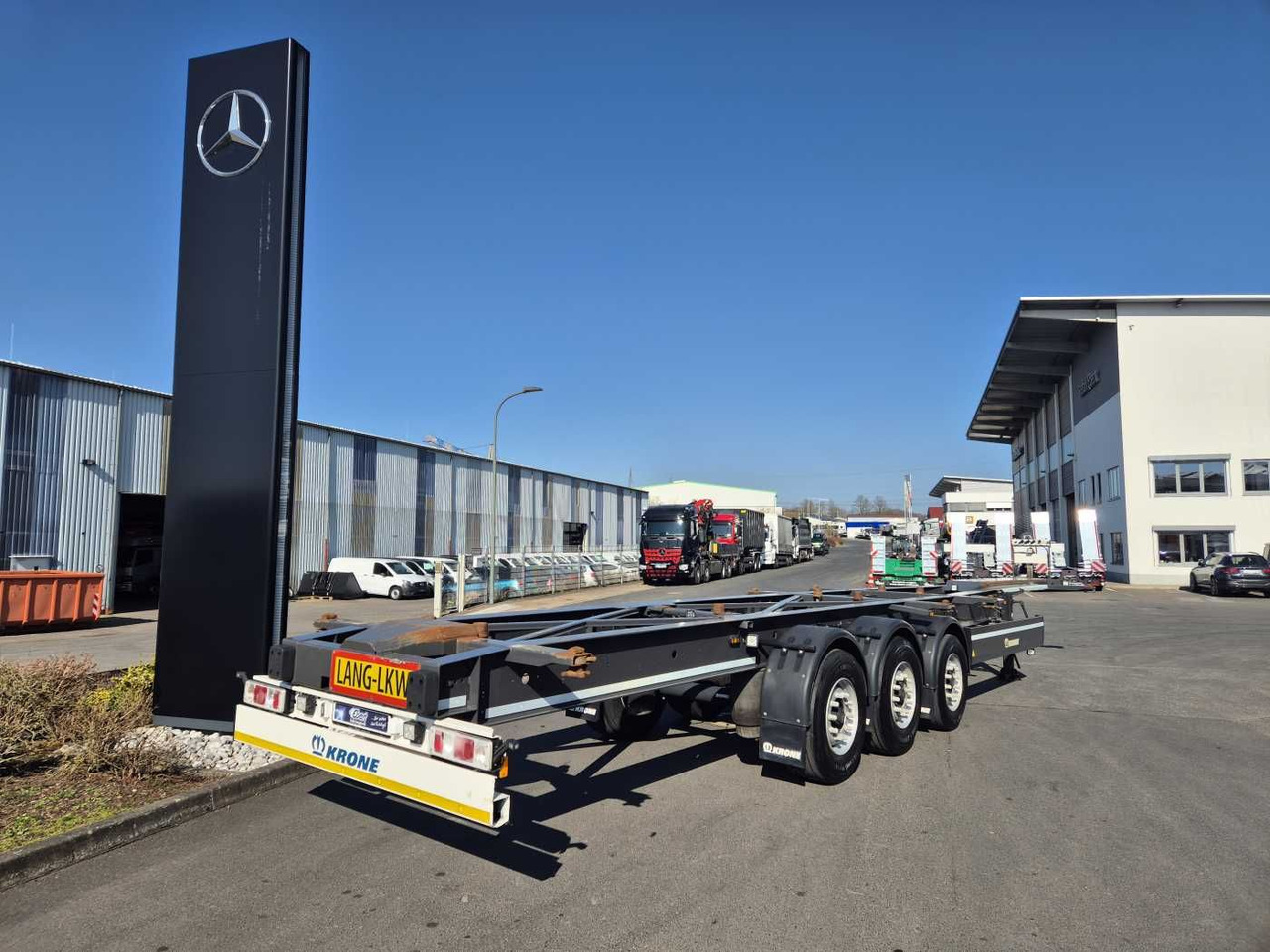 Krone SD BDF BPW-Achsen Liftachse mitte Container - Container transporter/ Swap body semi-trailer: picture 2 Krone SD BDF BPW-Achsen Liftachse mitte Container - Container transporter/ Swap body semi-trailer: picture 2