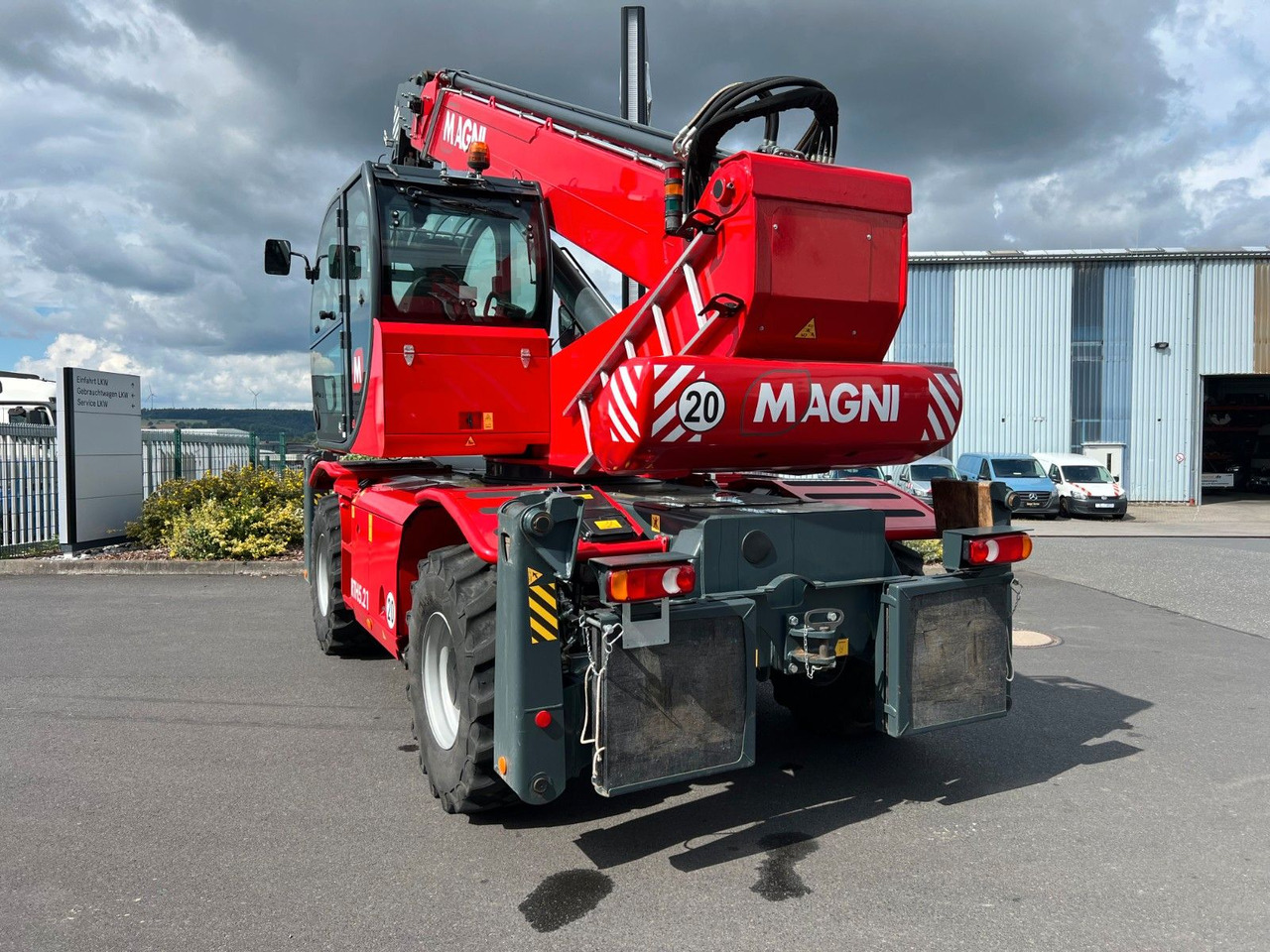 Magni RTH 5.21 Roto / Funk / Gabel / nur 462h - Telescopic handler: picture 4 Magni RTH 5.21 Roto / Funk / Gabel / nur 462h - Telescopic handler: picture 4