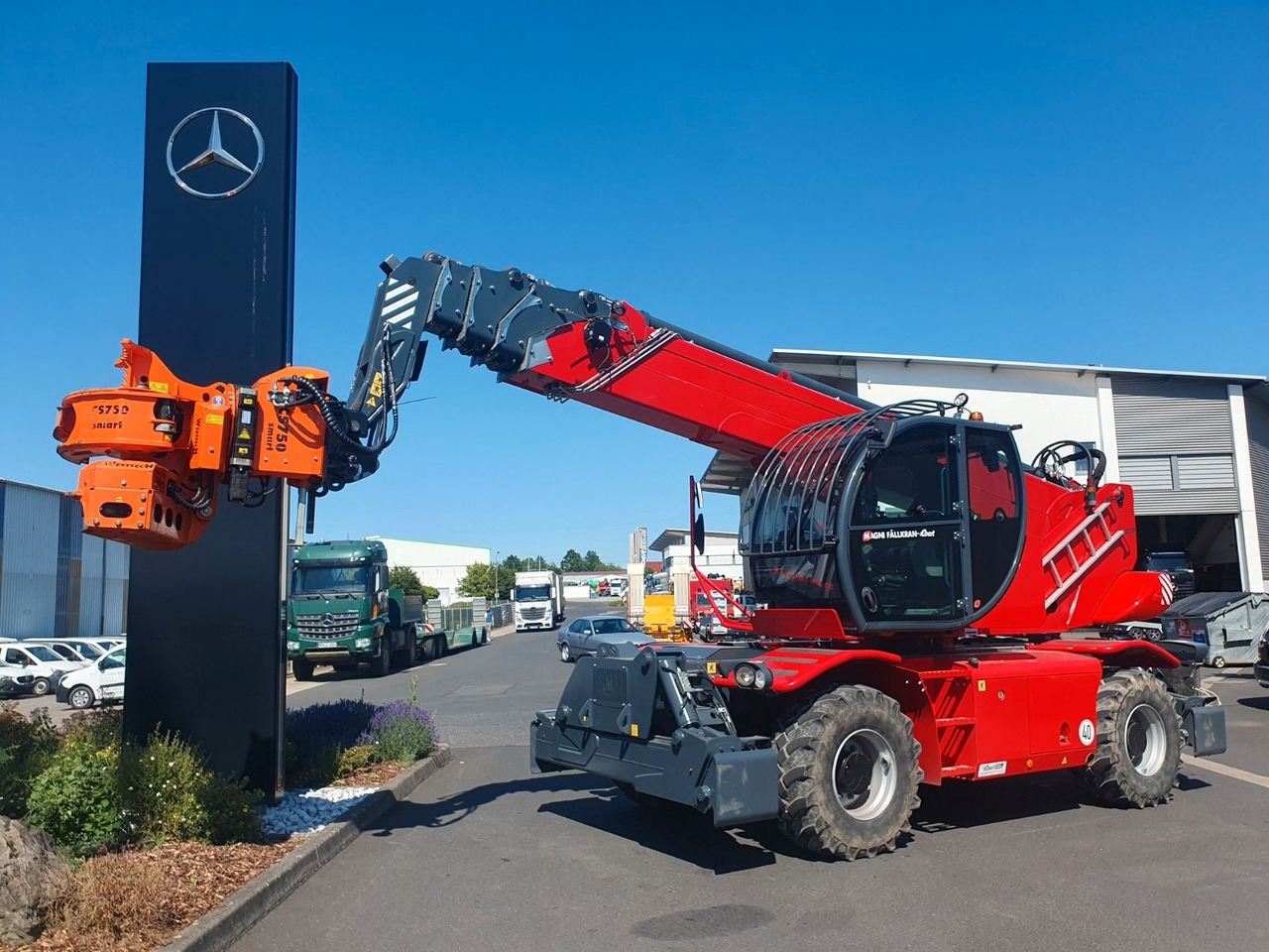 Magni RTH 6.30 SH / Fällkran / nur 1.340h / 2021 - Telescopic handler: picture 1 Magni RTH 6.30 SH / Fällkran / nur 1.340h / 2021 - Telescopic handler: picture 1