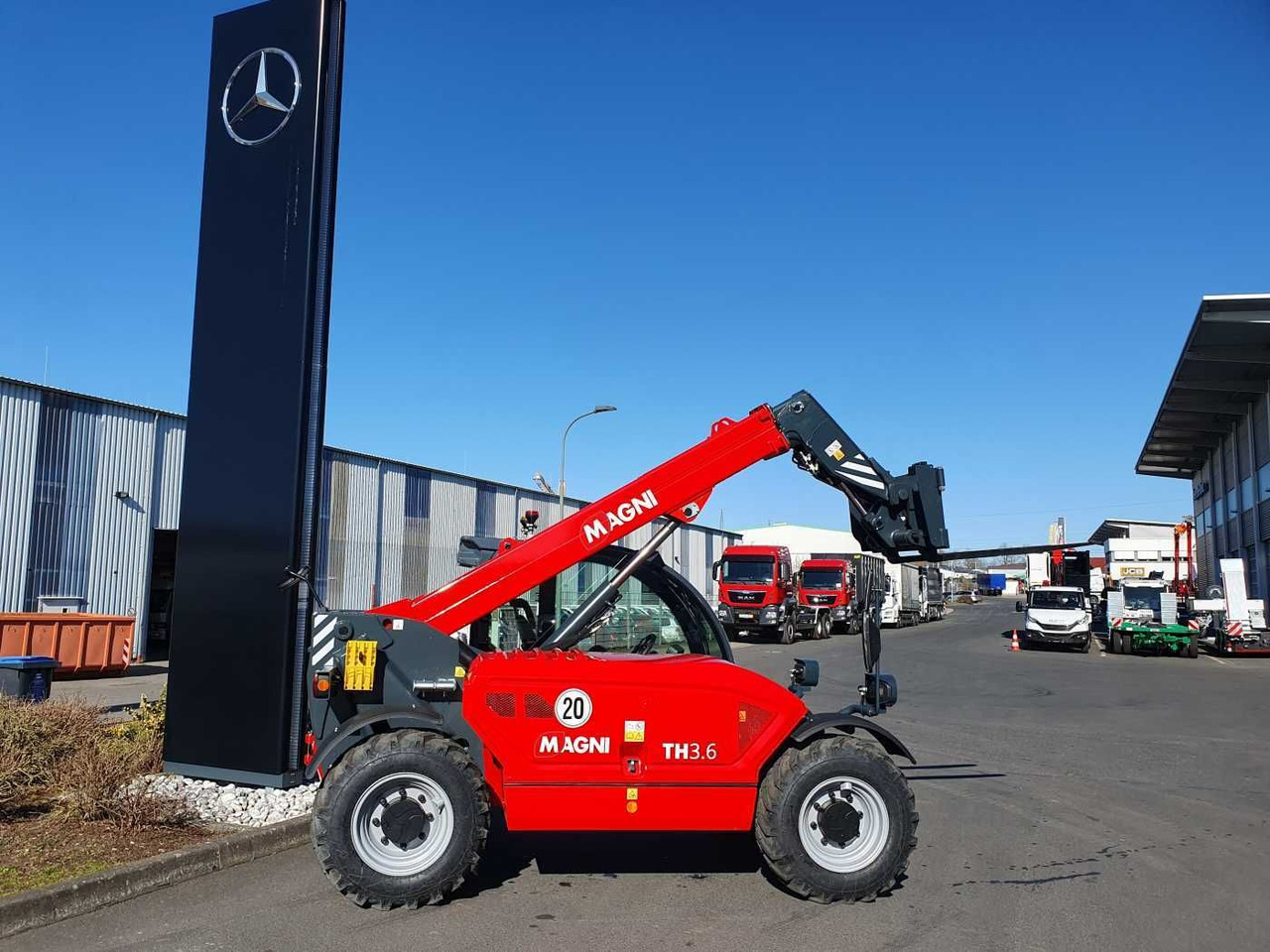 Wheel loader Magni TH 3.6-D5/D / 3to - 5,8m / 75PS: picture 7