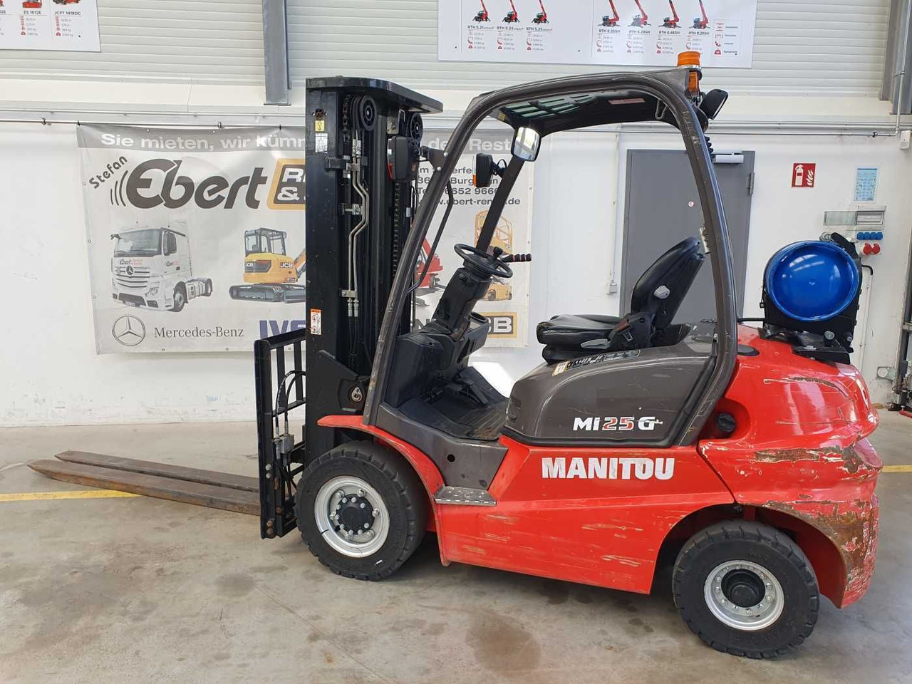 Manitou MI 25 G / Triplex: 4.70m / nur 1.976h! / SS - LPG forklift: picture 2 Manitou MI 25 G / Triplex: 4.70m / nur 1.976h! / SS - LPG forklift: picture 2
