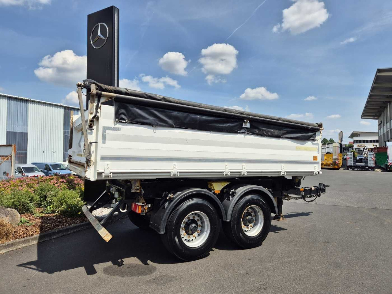 Meiller MZDA D 316 BPW Liftachse 50er Öse Plane - Tipper trailer: picture 4 Meiller MZDA D 316 BPW Liftachse 50er Öse Plane - Tipper trailer: picture 4