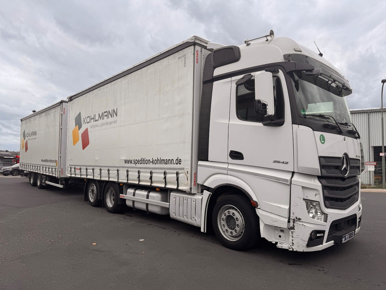 Mercedes-Benz Actros 2542 LnR 6x2 Retarder Standklima - Curtainsider truck: picture 5 Mercedes-Benz Actros 2542 LnR 6x2 Retarder Standklima - Curtainsider truck: picture 5