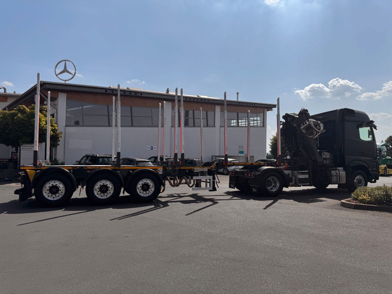 Mercedes-Benz Arocs 1853 LS 4x4 HAD Palfinger Q170Z96+Doll H3L - Crane truck: picture 4 Mercedes-Benz Arocs 1853 LS 4x4 HAD Palfinger Q170Z96+Doll H3L - Crane truck: picture 4