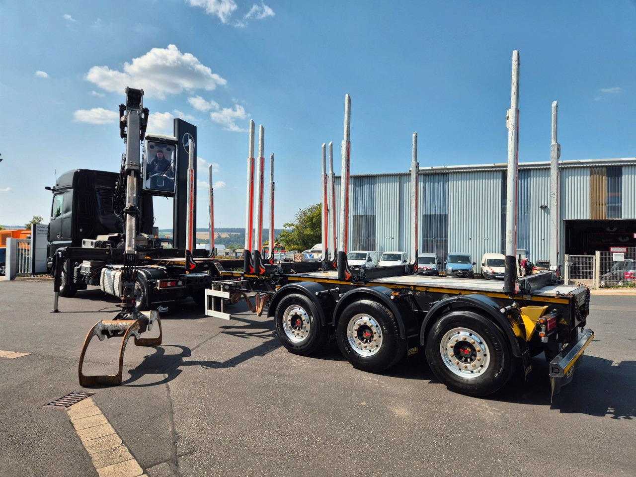 Mercedes-Benz Arocs 1853 LS 4x4 HAD Palfinger Q170Z96+Doll H3L - Crane truck: picture 5 Mercedes-Benz Arocs 1853 LS 4x4 HAD Palfinger Q170Z96+Doll H3L - Crane truck: picture 5