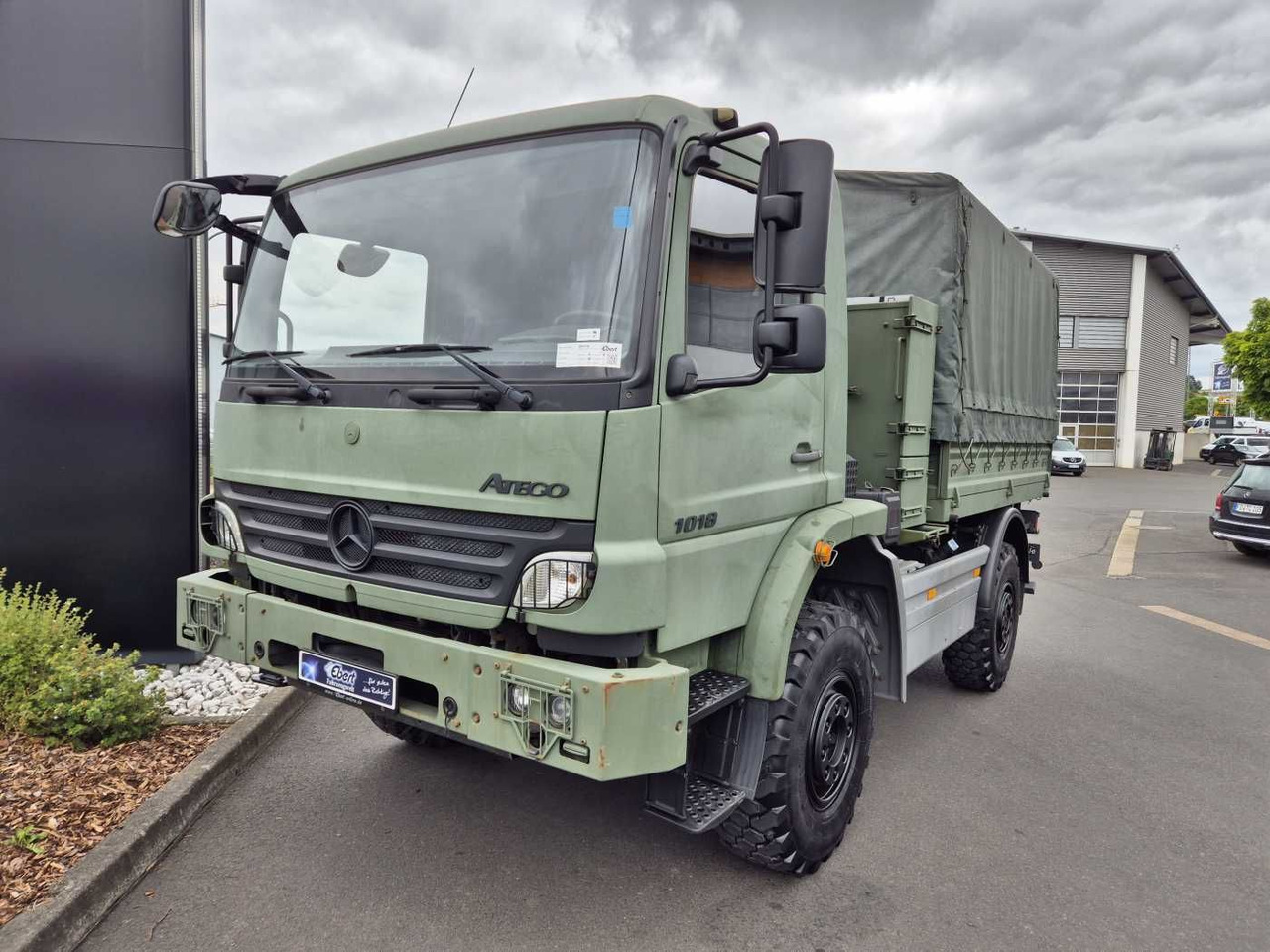 Mercedes-Benz Atego 1018 A 4x4 Singlebereifung 6 Stück vorh. - Dropside/ Flatbed truck: picture 2 Mercedes-Benz Atego 1018 A 4x4 Singlebereifung 6 Stück vorh. - Dropside/ Flatbed truck: picture 2