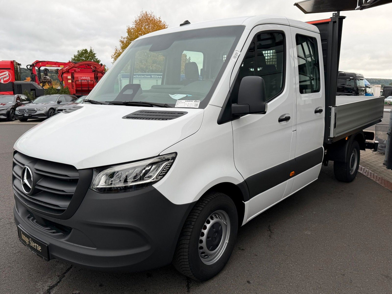 Mercedes-Benz Sprinter 319 CDI 3665 DoKa AHK Klima LED - Curtain side van, Combi van: picture 3 Mercedes-Benz Sprinter 319 CDI 3665 DoKa AHK Klima LED - Curtain side van, Combi van: picture 3
