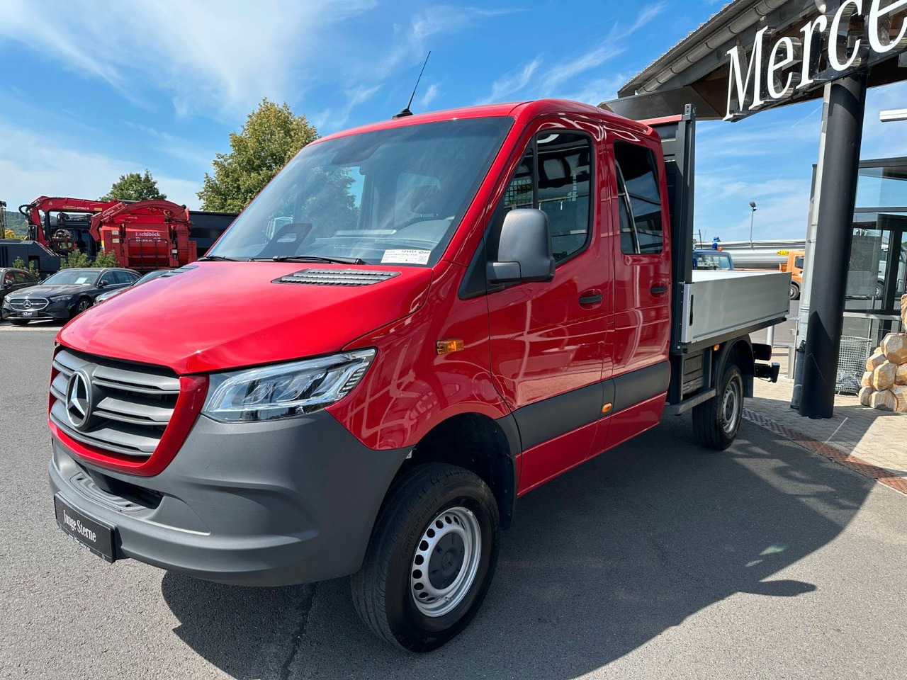 Mercedes-Benz Sprinter 319 CDI 4x4 DoKa Klima AHK3,5to - Open body delivery van, Combi van: picture 3 Mercedes-Benz Sprinter 319 CDI 4x4 DoKa Klima AHK3,5to - Open body delivery van, Combi van: picture 3