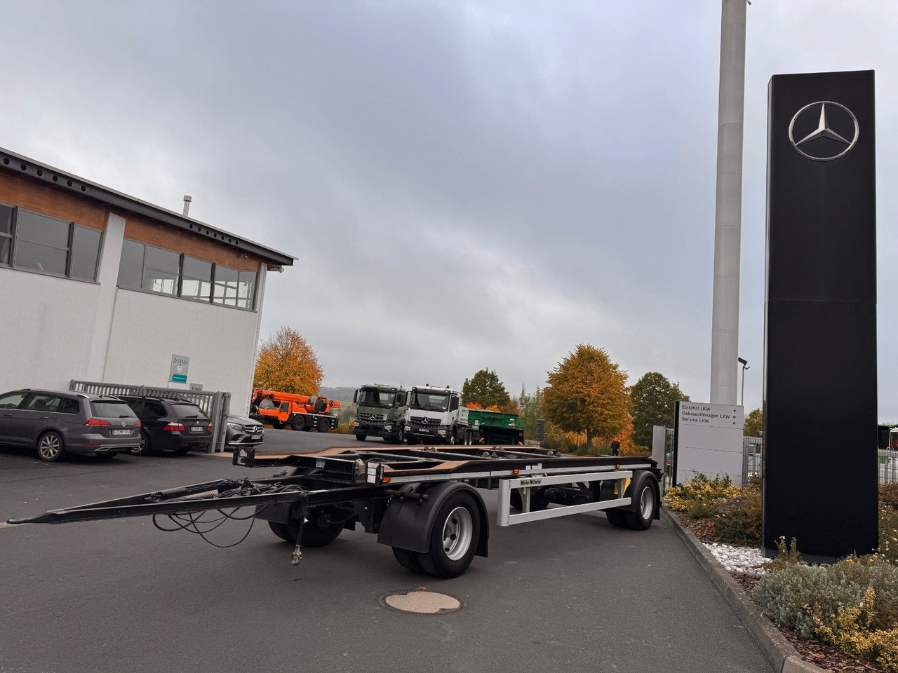 Müller-Mitteltal RA-T 18,0 Containerfahrgestell - Chassis trailer: picture 2 Müller-Mitteltal RA-T 18,0 Containerfahrgestell - Chassis trailer: picture 2