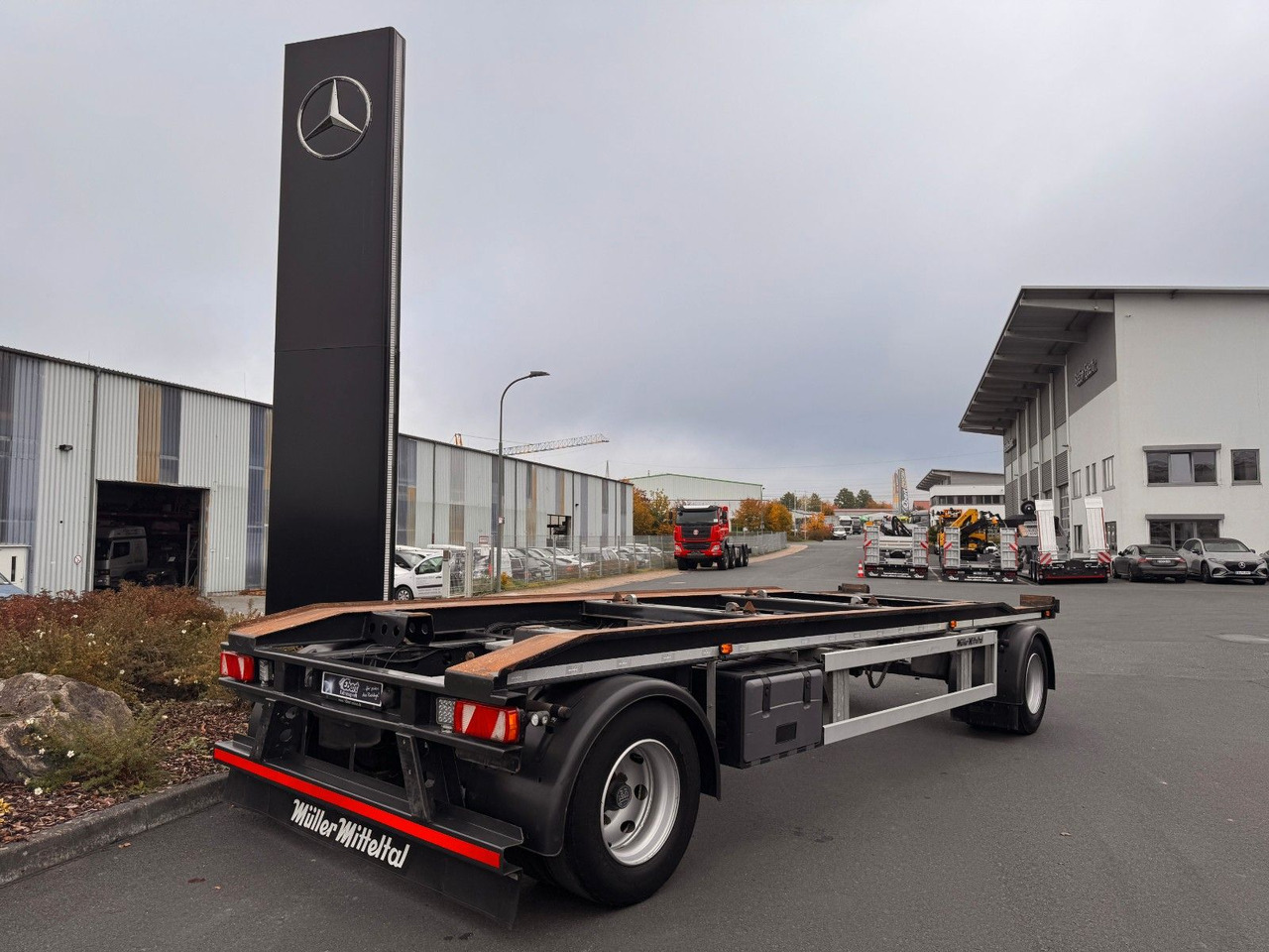 Müller-Mitteltal RA-T 18,0 Containerfahrgestell - Chassis trailer: picture 1 Müller-Mitteltal RA-T 18,0 Containerfahrgestell - Chassis trailer: picture 1