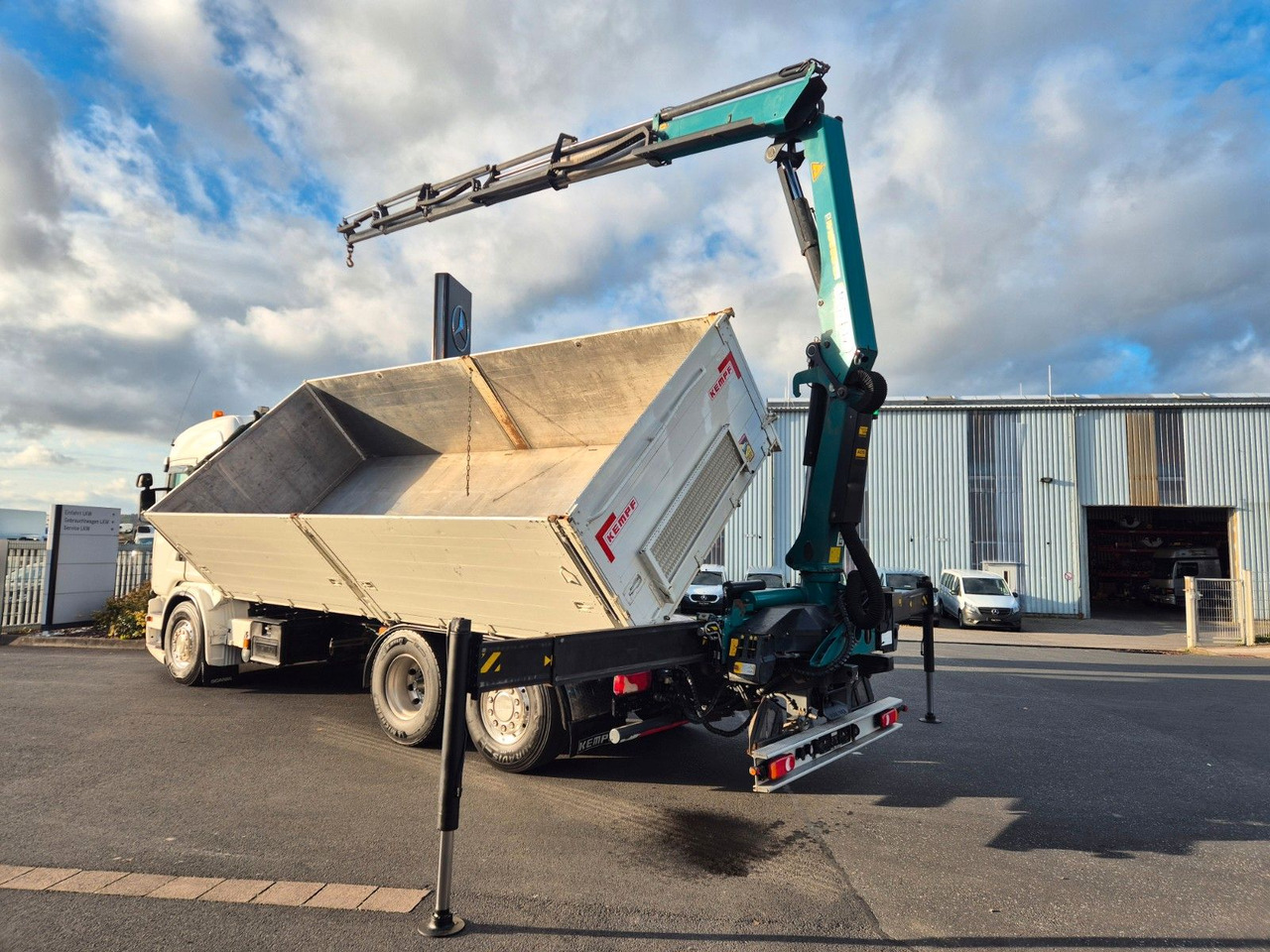 Tipper, Crane truck Scania G490 LB6x2*4HNB Palfinger PK 18002-EH D Funk AHK: picture 9 Tipper, Crane truck Scania G490 LB6x2*4HNB Palfinger PK 18002-EH D Funk AHK: picture 9