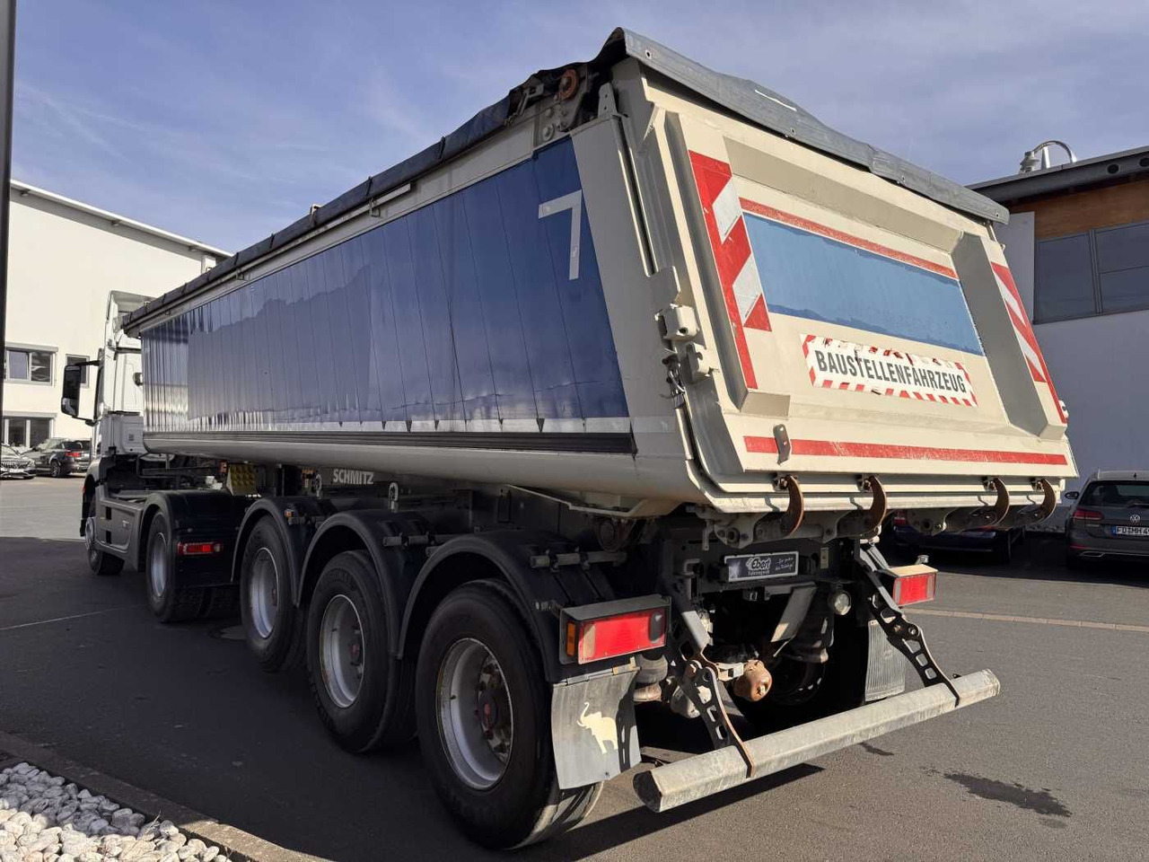 Tipper semi-trailer Schmitz Cargobull SGF*S3 SKI 24 SL 7.2 Mulde 23m³ Liftachse 5x Schmitz Cargobull SGF*S3 SKI 24 SL 7.2 Alu-Mulde 23m³ Liftachse: picture 8