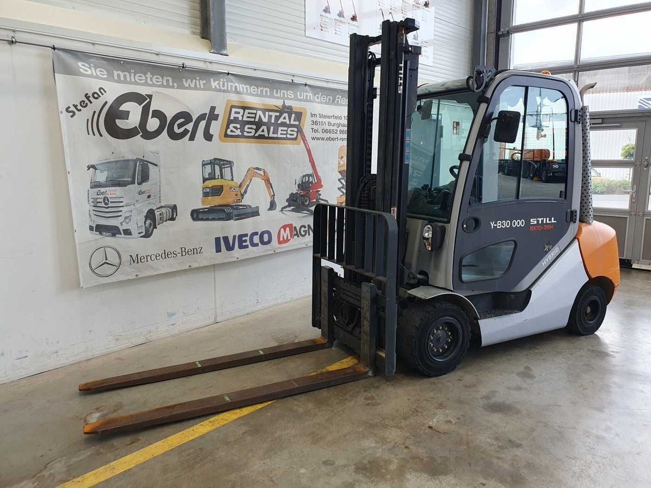 Still RX70-35 / Duplex: 3.40m / nur 1.328h! / SS - Diesel forklift: picture 5 Still RX70-35 / Duplex: 3.40m / nur 1.328h! / SS - Diesel forklift: picture 5