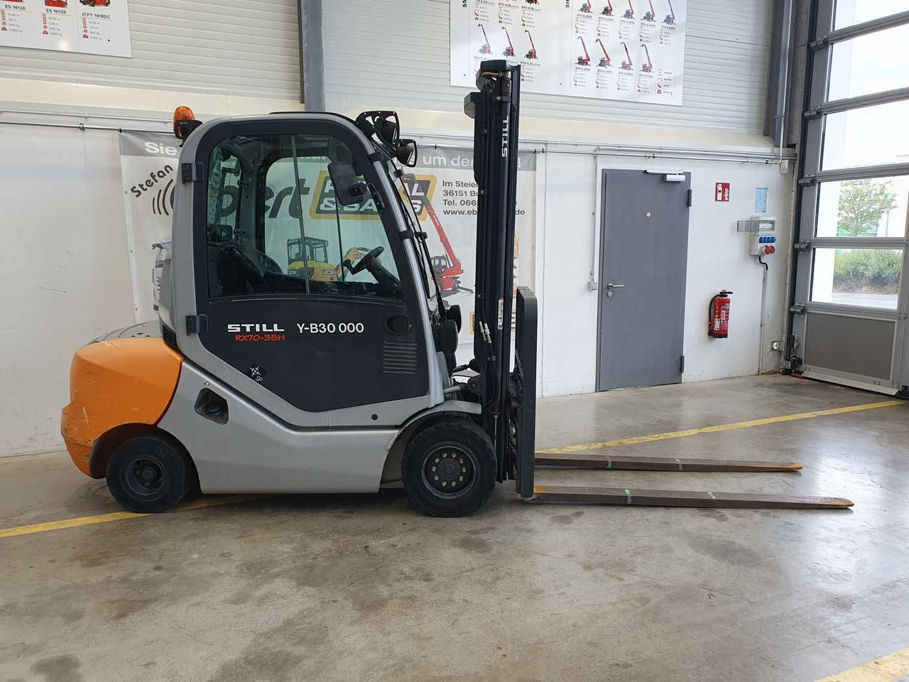 Still RX70-35 / Duplex: 3.40m / nur 1.328h! / SS - Diesel forklift: picture 2 Still RX70-35 / Duplex: 3.40m / nur 1.328h! / SS - Diesel forklift: picture 2