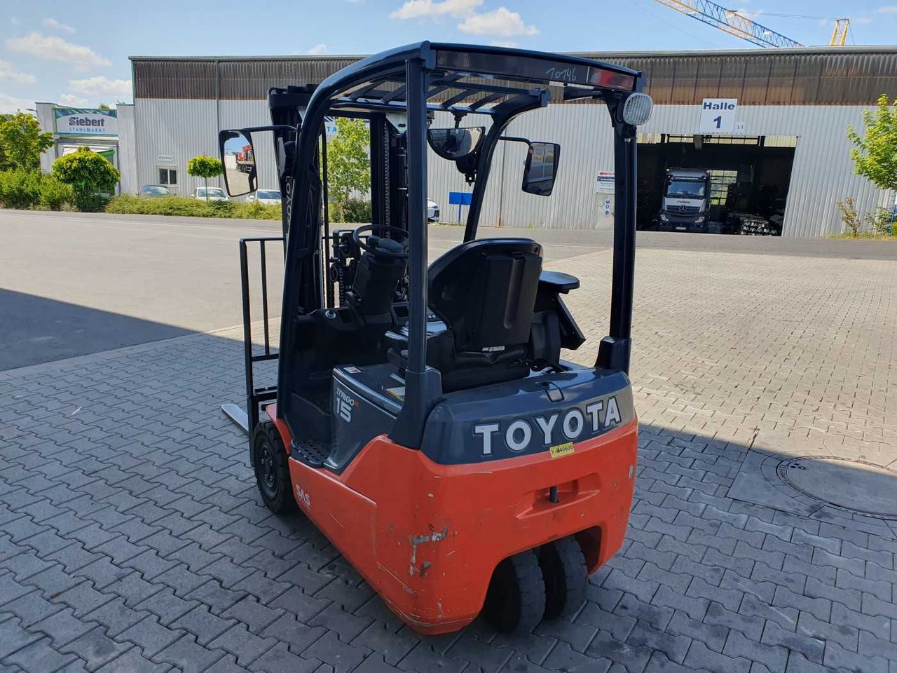 Toyota 8FBET15 / Triplex: 4.30m / nur 1.842h! / SS - Electric forklift: picture 5 Toyota 8FBET15 / Triplex: 4.30m / nur 1.842h! / SS - Electric forklift: picture 5