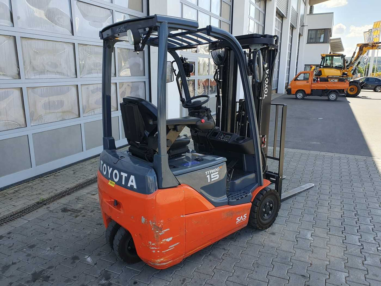 Toyota 8FBET15 / Triplex: 4.30m / nur 1.842h! / SS - Electric forklift: picture 3 Toyota 8FBET15 / Triplex: 4.30m / nur 1.842h! / SS - Electric forklift: picture 3