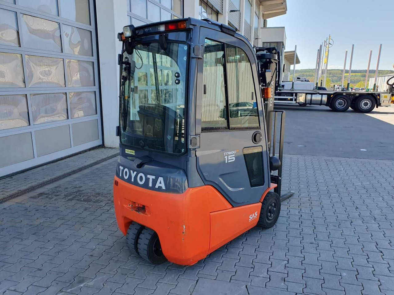 Toyota 8FBET15 / Triplex: 4.30m / nur 3.489h! / 2022 - Electric forklift: picture 3 Toyota 8FBET15 / Triplex: 4.30m / nur 3.489h! / 2022 - Electric forklift: picture 3