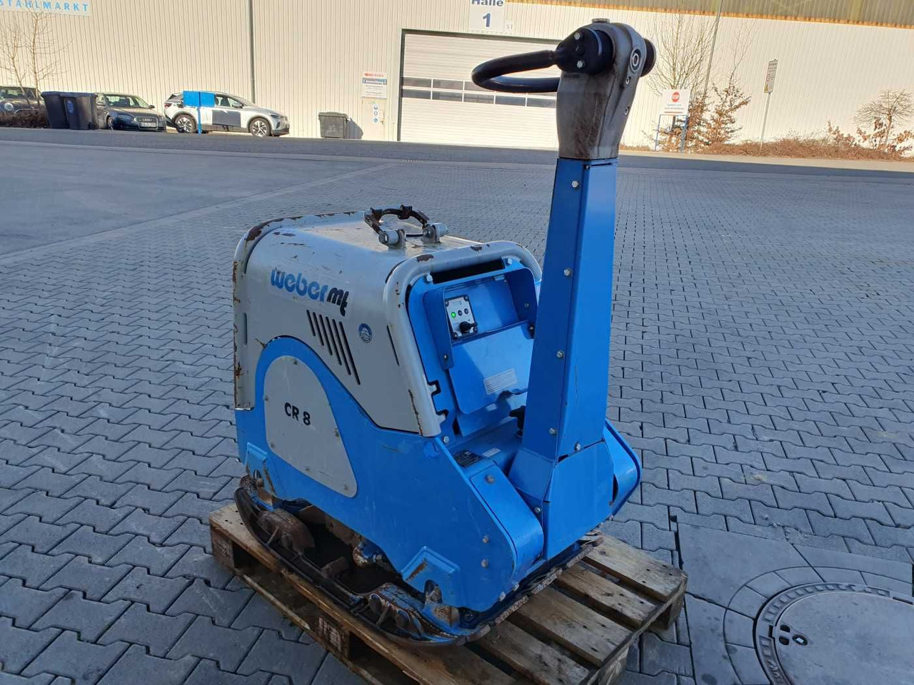 Weber CR 8 Hatz-Diesel 601kg Rüttelplatte 117 h - Vibratory plate: picture 5 Weber CR 8 Hatz-Diesel 601kg Rüttelplatte 117 h - Vibratory plate: picture 5