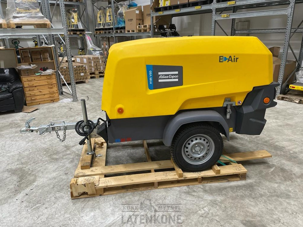 Atlas Copco E-Air H185 VSD Vaunukompressori - Air compressor: picture 3 Atlas Copco E-Air H185 VSD Vaunukompressori - Air compressor: picture 3