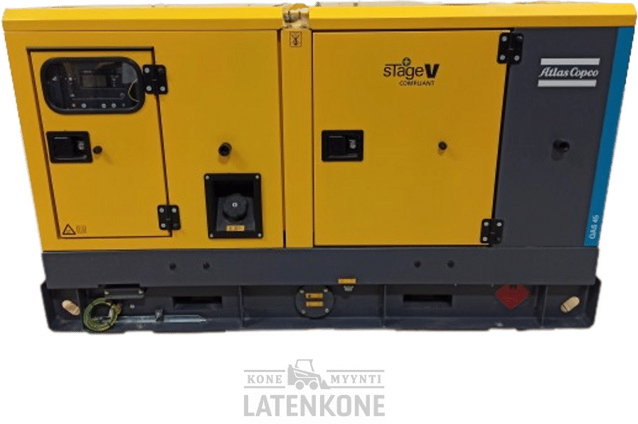 Atlas Copco QAS 45 50 Hz Generaattori StageV Box - Generator set: picture 1 Atlas Copco QAS 45 50 Hz Generaattori StageV Box - Generator set: picture 1