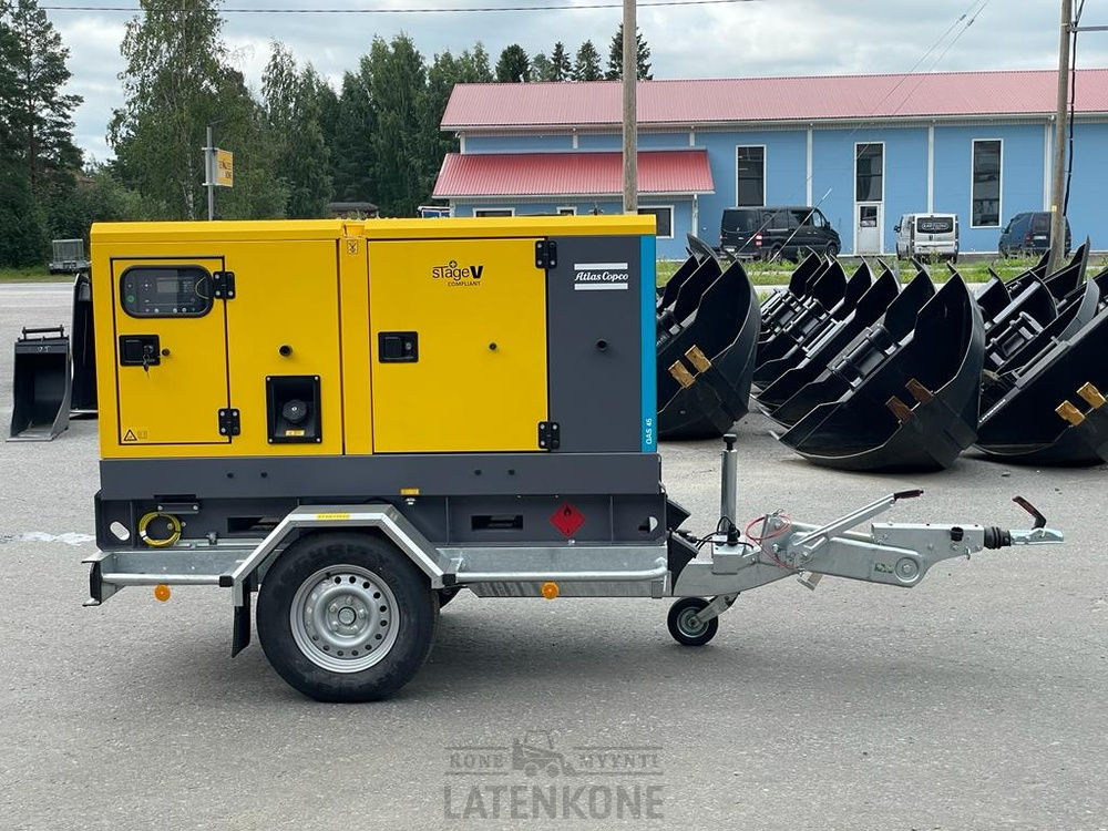 Atlas Copco QAS 45 50 Hz Generaattori StageV vetovarustuksella - Generator set: picture 2 Atlas Copco QAS 45 50 Hz Generaattori StageV vetovarustuksella - Generator set: picture 2