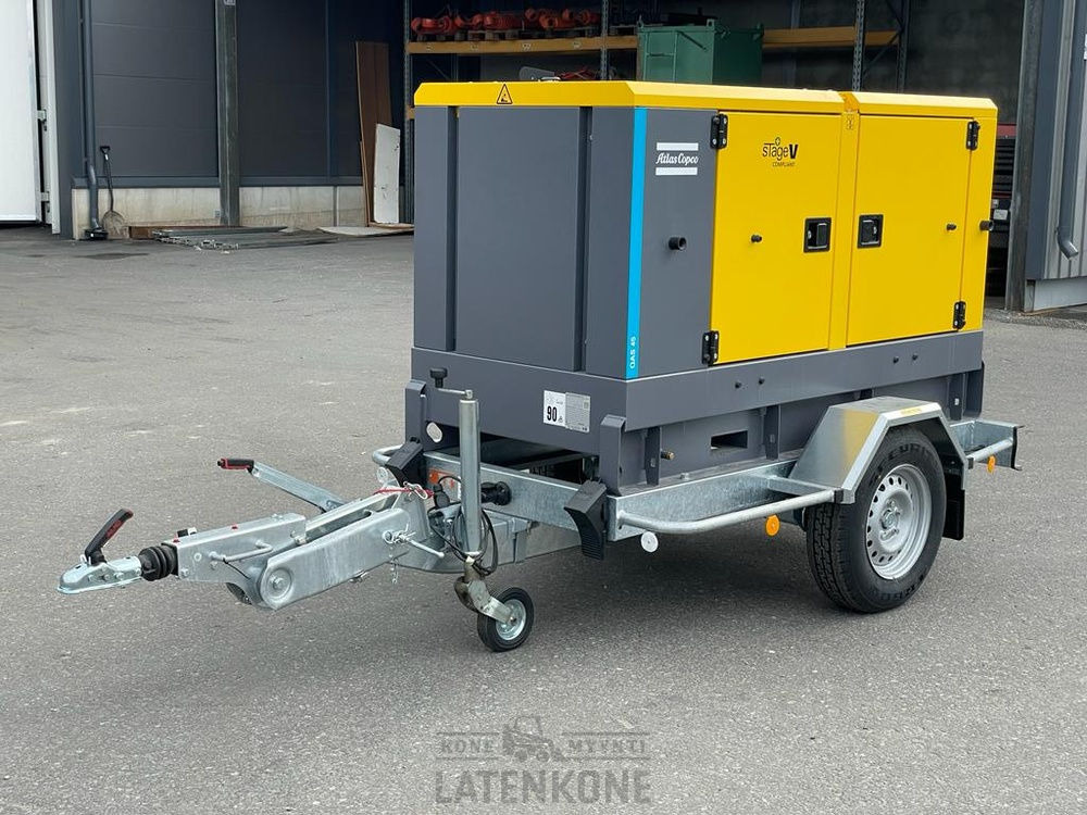 Atlas Copco QAS 45 50 Hz Generaattori StageV vetovarustuksella - Generator set: picture 5 Atlas Copco QAS 45 50 Hz Generaattori StageV vetovarustuksella - Generator set: picture 5