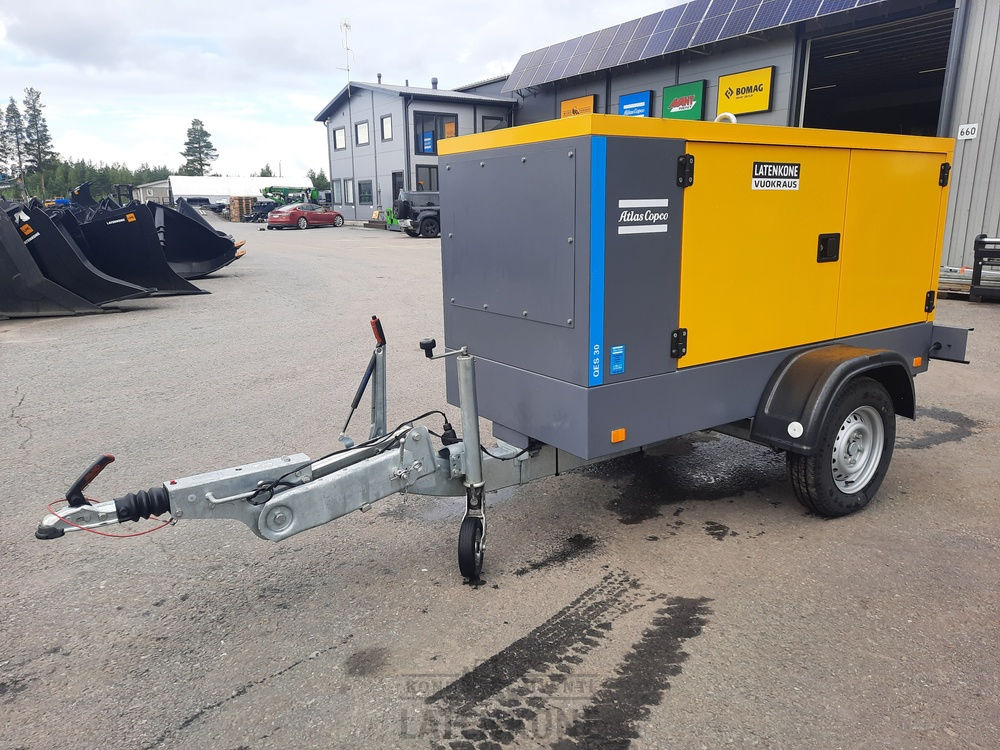 Atlas Copco QES 30 50 Hz Generaattori vetovarustuksella ID 4349 - Generator set: picture 4 Atlas Copco QES 30 50 Hz Generaattori vetovarustuksella ID 4349 - Generator set: picture 4